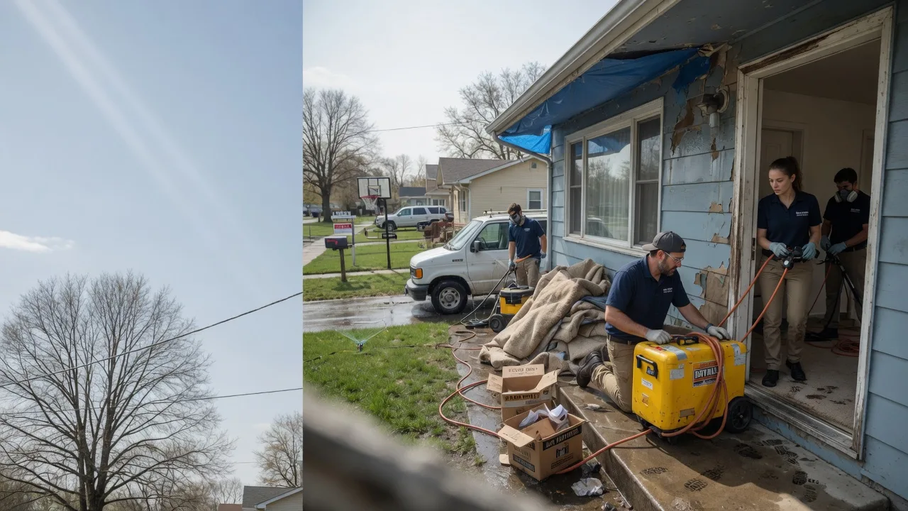 Basement Flood Cleanup in Laredo, MO near me